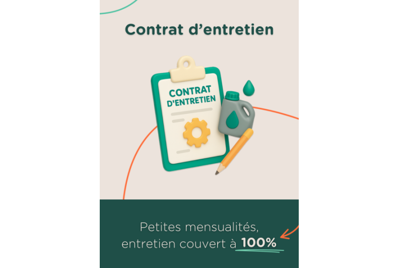 Contrat d'entretien